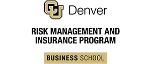 Colorado University Risk Management and Insurance Program Business School logo